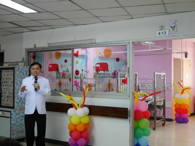 มูลนิธิ โรนัลด์ แมคโดนัลด์ เฮาส์ ประเทศไทย (RMHC) เติมรอยยิ้มให้ผู้ป่วยเด็ก รพ. มหาราชนครเชียงใหม่