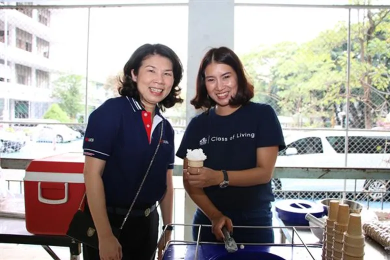 ออลล์ อินสไปร์ฯ ร่วมกับ ธนาคาร ยูโอบี (UOB) ส่งต่อความสุขแก่เด็กนักเรียน โรงเรียนโสตศึกษาทุ่งมหาเมฆ