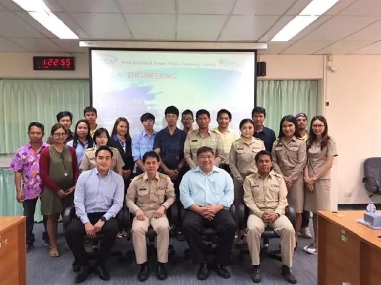 ภาพข่าว: ดับบลิวเอชเอ กรุ๊ป ร่วมกับจุฬาฯ จัดอบรม การบริหารจัดการน้ำเสียแก่เทศบาลนครแหลมฉบัง