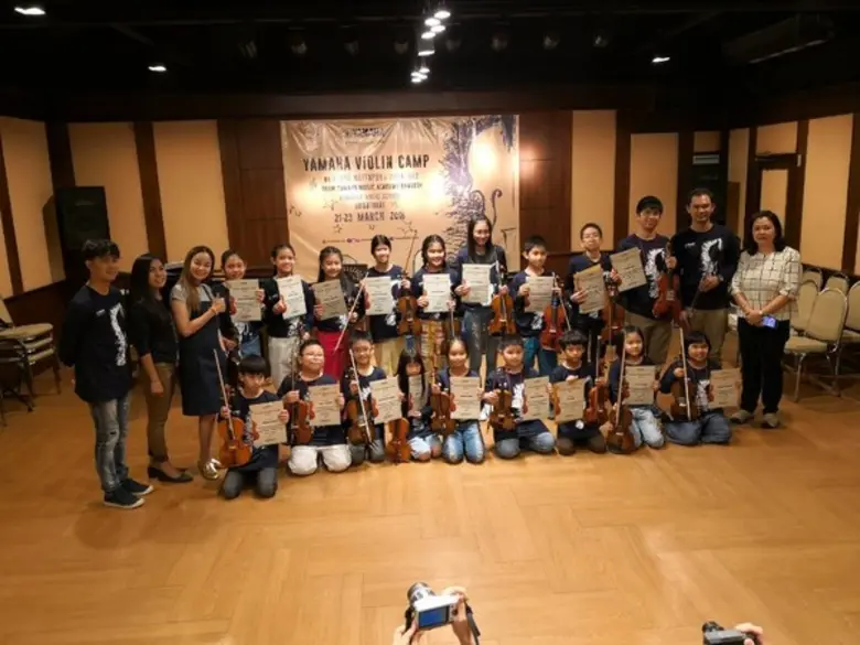 Yamaha VIOLIN CAMP เพิ่มทักษะนักเรียนดนตรียามาฮ่า อุดรธานี