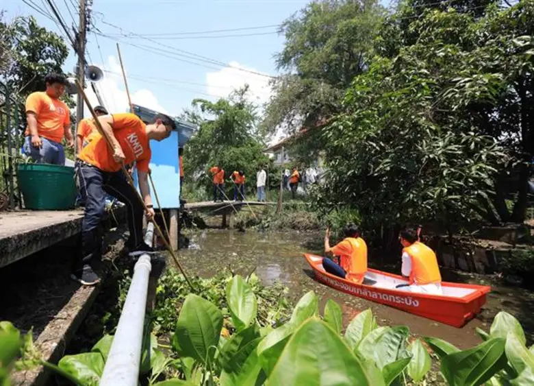 สจล. ชู “ลาดกระบังโมเดล” ลุยนำร่องจิตอาสาพัฒนาชุมชนหัวตะเข้ ตามรอยพระราชดำริ ร.10 สู่การเป็นชุมชนน่าอยู่ พร้อมมุ่งขยายโมเดลสู่มหา’ลัยทั่วไทย