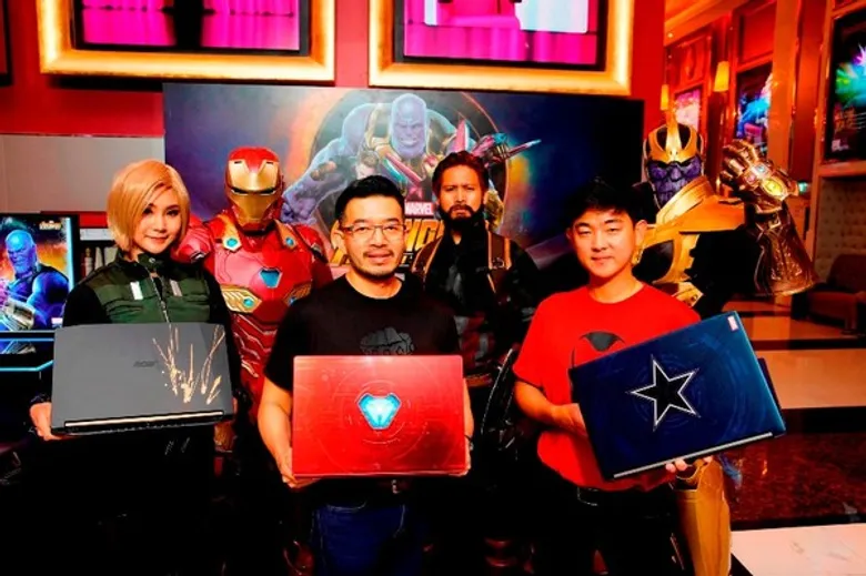 เอเซอร์จับมือมาร์เวล จับ 3 คาแร็คเตอร์เด็ดจาก Avengers: Infinity War เปิดตัว Acer - Marvel's Avengers Infinity War Limited Edition