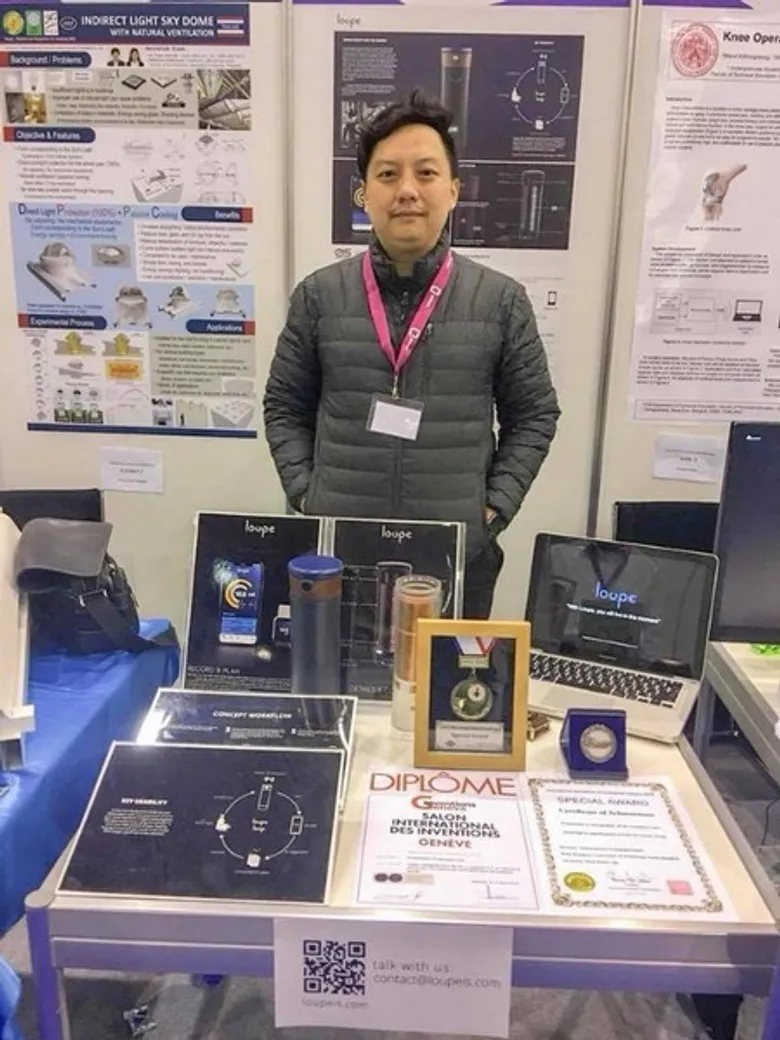นักศึกษาและอาจารย์ มจพ. คว้า 2 เหรียญเงินจากงาน "46th International Exhibition of Inventions Geneva" สมาพันธรัฐสวิส (ประเทศสวิตเซอร์แลนด์)