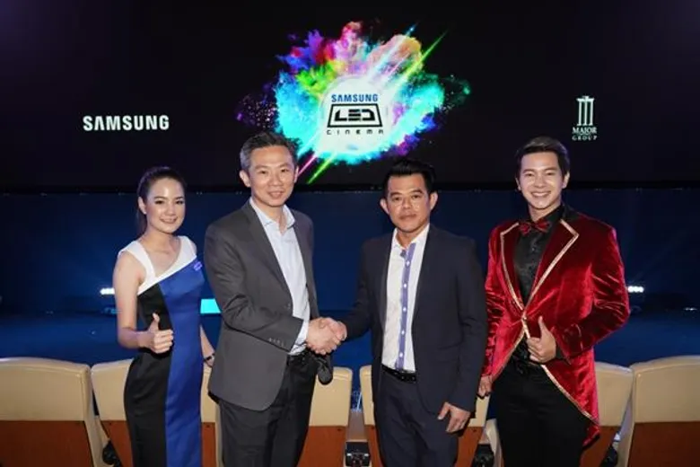 ซัมซุงร่วมกับเมเจอร์ ซีนีเพล็กซ์ เปิดตัวโรงภาพยนตร์ “ซัมซุง แอลอีดี ซีนีม่า” นวัตกรรมใหม่ครั้งแรกในประเทศไทยและในเอเชียตะวันออกเฉียงใต้