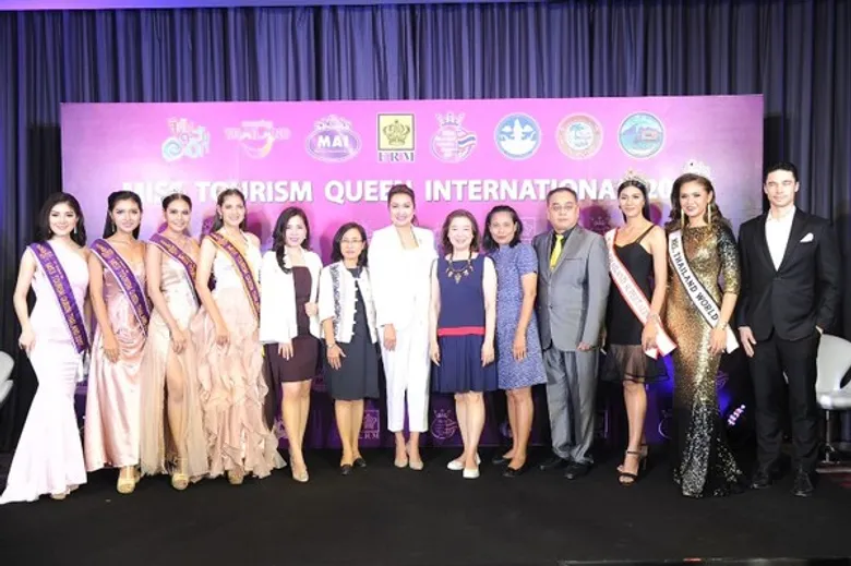 งานแถลงข่าวการประกวดนางงามสู่เวทีระดับนานาชาติอย่างยิ่งใหญ่ “Miss Tourism Queen International 2018” “กลับมาอีกครั้งในรอบกว่า 1 ทศวรรษ ในการเป็นเจ้าภาพเวทีนางงามโลกของประเทศไทย”