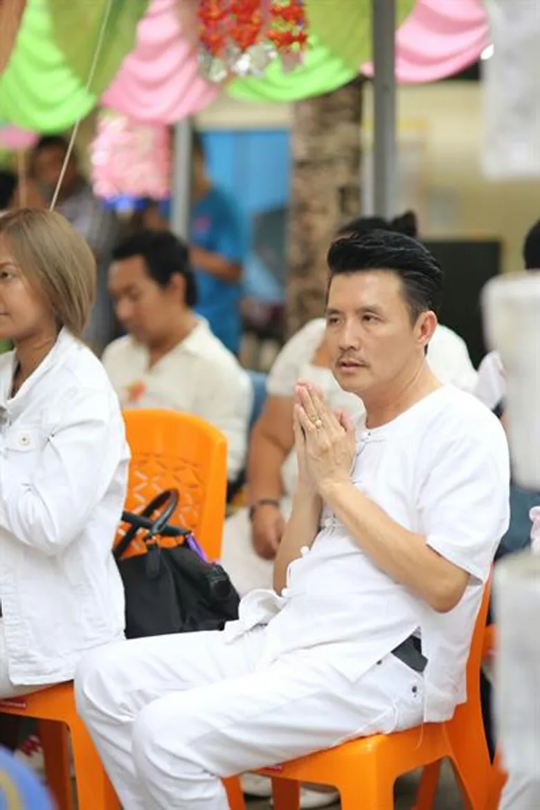 หนิง-นลิน รำถวายปู่ศรีสุทโธ-ย่าปทุมมา ฉลองวิหารเพ็ชรนาคา วัดพัฒนาธรรมาราม จ.ลพบุรี
