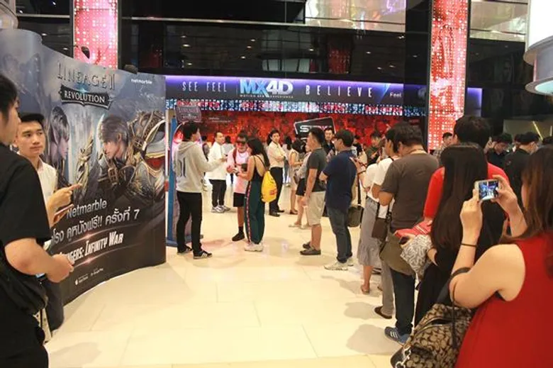 บรรยากาศชาว Lineage2 Revolution ร่วมงานปิดโรงดูหนัง Avengers: Infinity War