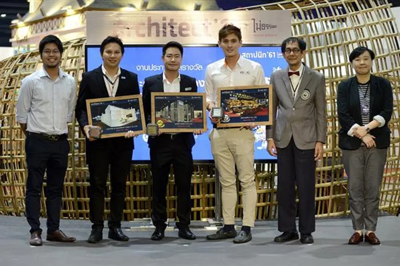 “เฌอร่า-บลูสโคป-ไบโอวูด-โซไนต์” คว้ารางวัลสุดยอดบูธแสดงสินค้าและนวัตกรรมยอดเยี่ยมในงานสถาปนิก ’61