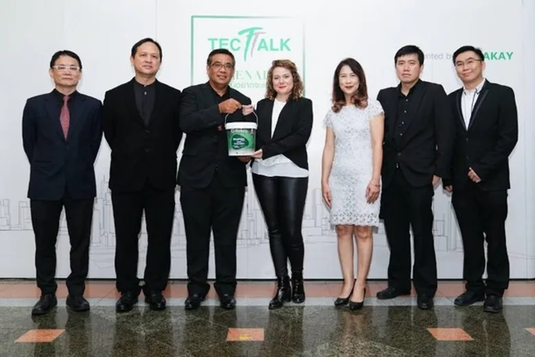 จระเข้ ร่วมเสริม TECT TALK แชร์ทิศทางสถาปนิก 2018 พร้อมรุกตลาด ดันสี eColorgical และกาวยาแนว Turbo Plus นวัตกรรมใหม่ล่าสุด สู้ศึกอุตสาหกรรมวัสดุก่อสร้าง