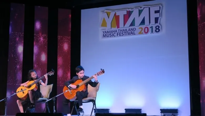 นักเรียนดนตรียามาฮ่า สุพรรณบุรี สร้างชื่อเสียงเก่งและกล้าแสดงออกเวที Yamaha Thailand Music Festival 2018