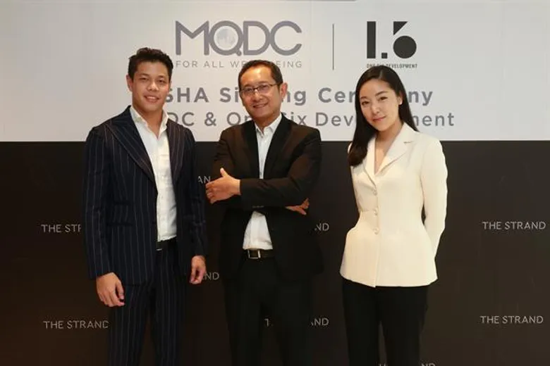 MQDC ร่วมทุน 1.6 ดีเวล็อปเม้นต์ พัฒนา THE STRAND ตอบโจทย์ที่สุดแห่งไลฟ์สไตล์การใช้ชีวิตคนเมือง ต้นซอยทองหล่อ