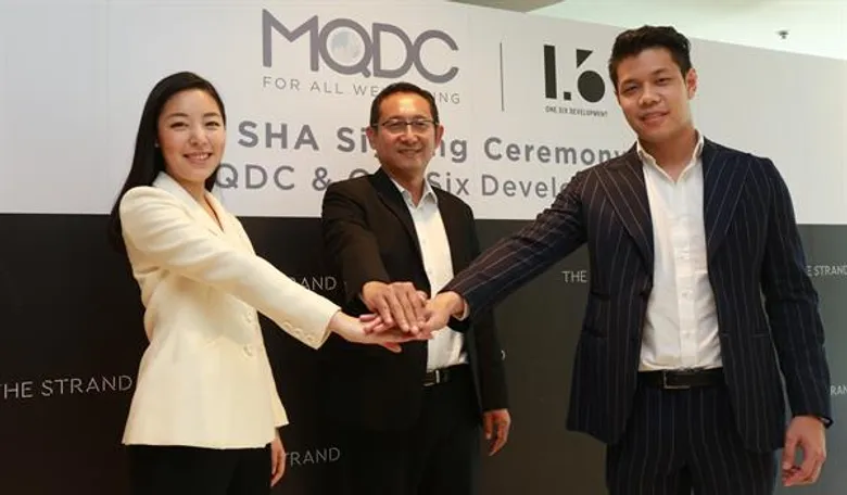 MQDC ร่วมทุน 1.6 ดีเวล็อปเม้นต์ พัฒนา THE STRAND ตอบโจทย์ที่สุดแห่งไลฟ์สไตล์การใช้ชีวิตคนเมือง ต้นซอยทองหล่อ