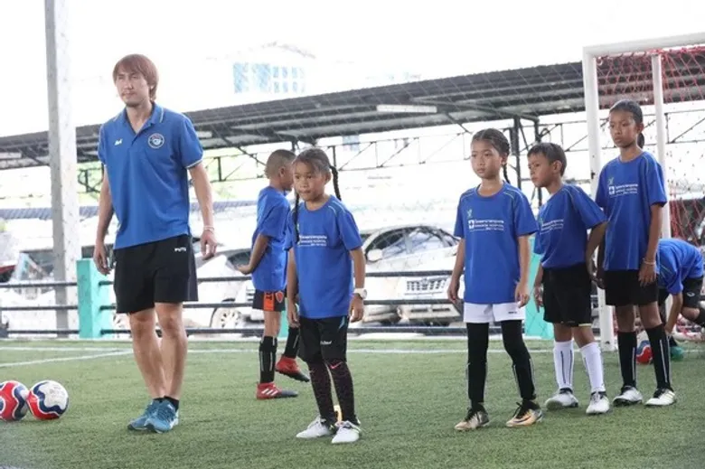 รพ.กรุงเทพพัทยา ร่วมกับ สโมสรพัทยา ยูไนเต็ด จัดอบรมทักษะฟุตบอลให้เยาวชน ในกิจกรรม SCORE YOUR GOAL Season 2