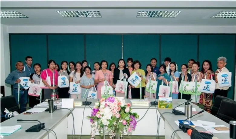 กองกลาง มจพ. เปิดตัวโครงการ : HEART THINK GREEN“คิด ห่วงใย หัวใจสีเขียว”