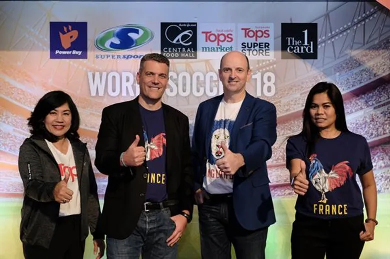 เพาเวอร์บาย ซูเปอร์สปอร์ต ท็อปส์ 3 ผู้นำธุรกิจกลุ่มเซ็นทรัล ทุ่มงบการตลาดกว่า 10 ล้าน ระเบิดแคมเปญกระตุ้นตลาดรับศึกบอลโลก 2018