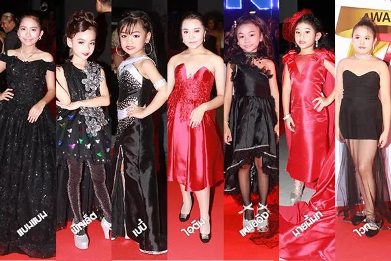 แซ่บไม่แพ้รุ่นใหญ่ เหล่านักแสดงจิ๋วร่วมเฉิดฉายพรมแดง Daradaily Awards ครั้งที่ 7