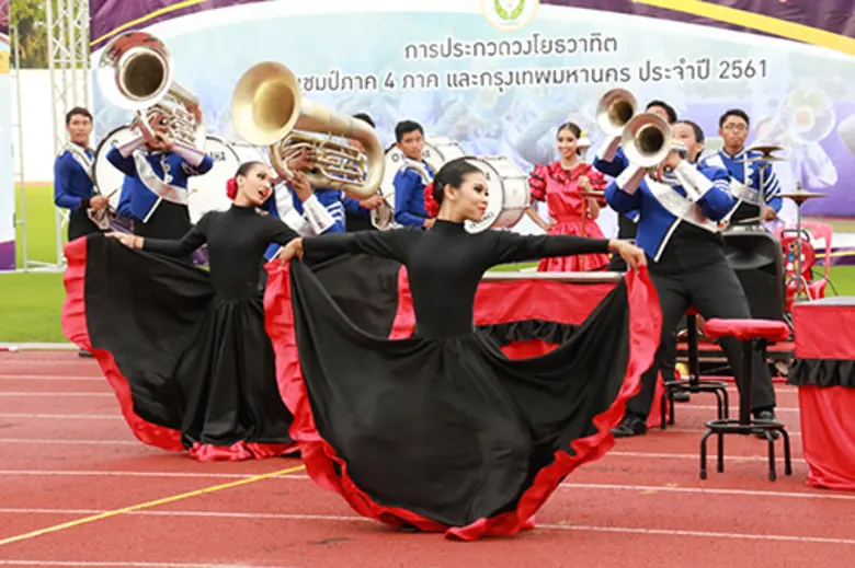 กรมพลศึกษา กระทรวงการท่องเที่ยวและกีฬา จัดประกวด “วงโยธวาทิตชิงแชมป์ภูมิภาค 4 ภาค และกรุงเทพมหานครและปริมณฑล” เสริมสร้างแรงบันดาลใจให้เยาวชนไทย สรรสร้างสังคม