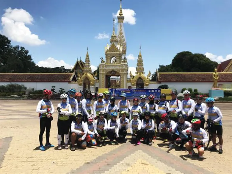 ปั่นจักรยานเพื่อสุขภาพ ส่งเสริมการท่องเที่ยวตามรอย ๓ ธรรม ตะลุย 3 เจ้าเส้นทาง 3 สไตล์ ในพื้นที่กลุ่มจังหวัดสนุก