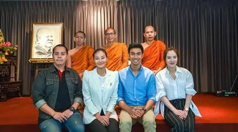 เอส-นุ้ย-ปันปัน-เอ้ แท๊กทีมทำความดี ร่วมโครงการ “จิตอาสาพัฒนาการเรียนรู้สามเณร"