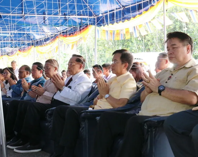 โรงพยาบาลเชียงใหม่ ราม ร่วมเป็นประธานในพิธีทำบุญสืบชะตาเมืองเชียงใหม่ประจำปี 2561 ณ หน่วยพิธีแจ่งหัวลิน
