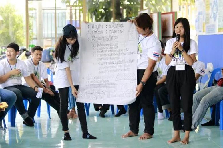 พลังนักศึกษา มทร.ธัญบุรี ช่วยชุมชนด้วย 'ปรัชญาเศรษฐกิจพอเพียง’