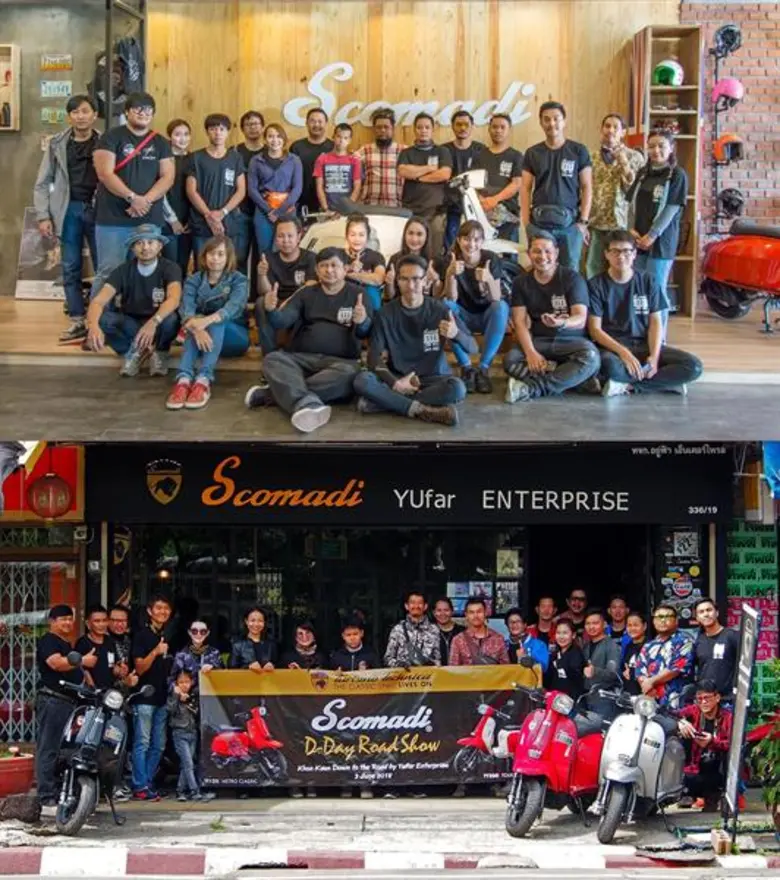 สโกมาดิจัดโรดโชว์ขับขี่ท่องเที่ยวและทดสอบ TT125i & TT200i ประเดิมภาคอีสานที่แรก