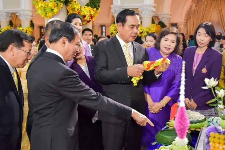 ราชมงคลพระนคร โชว์หัตถกรรมไทย ต้อนรับประธานาธิบดีฯ