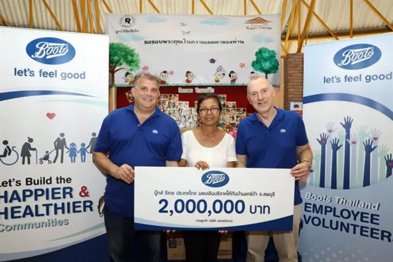 Boots Thailand raises two million baht to support HIV positive orphans