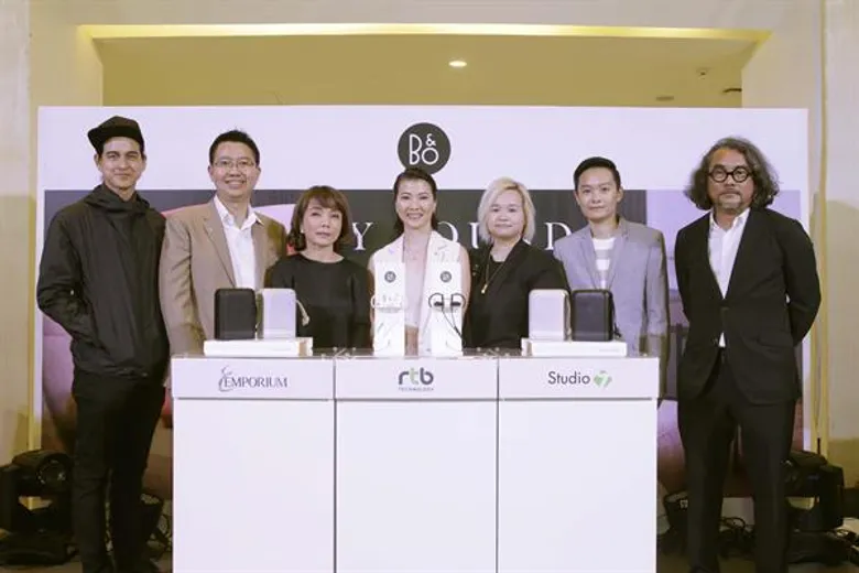 อาร์ทีบีฯ ต่อยอดความสำเร็จแบรนด์ B&O รุกจับมือ สตูดิโอเซเว่น เปิดตัวนวัตกรรมหูฟังและลำโพงพร้อมกัน 2 รุ่นใหม่ ลุยตลาด Premium Music มั่นใจสิ้นปียอดขายเพิ่มขึ้น 30%