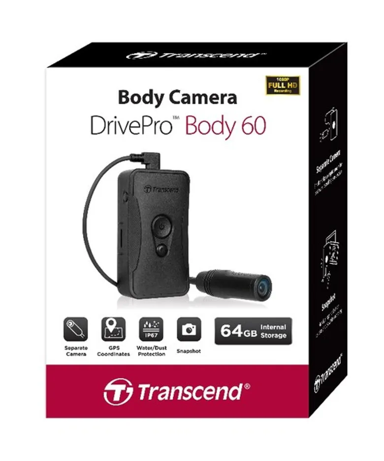 ทรานส์เซนด์ เปิดมุมมองใหม่ด้วย DrivePro Body 60 กล้องติดตัวบุคคล