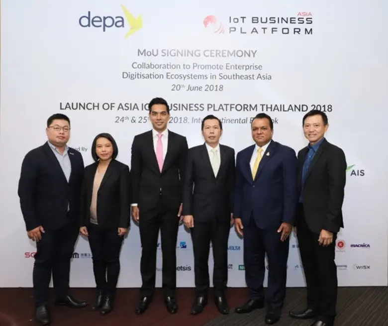 depa ร่วม AIBP เผยข้อมูลผู้ประกอบการไทยติดอันดับสูงในอาเซียนร้อยละ 89 หาข้อมูลทดลองใช้ IoT ความท้าทายใหม่ในธุรกิจ