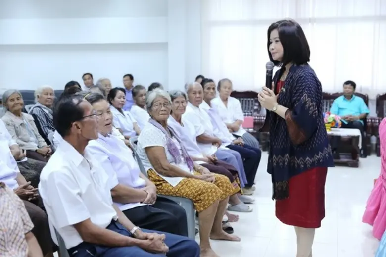 ราชภัฏโคราช จับมือ อบต. โนนทองหลาง สร้างความสุข เพิ่มพูนรอยยิ้ม ให้แก่ สว.วัยเก๋า