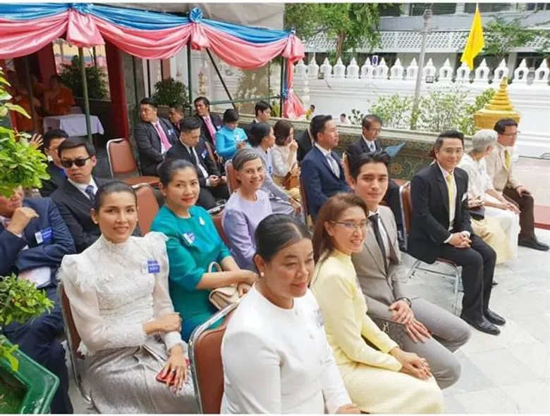 คนบันเทิงร่วมพิธีเททองหล่อ“พระพุทธปฏิมาสิริภานิรมิต”