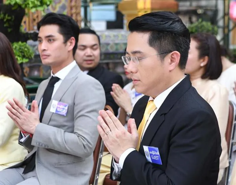 คนบันเทิงร่วมพิธีเททองหล่อ“พระพุทธปฏิมาสิริภานิรมิต”