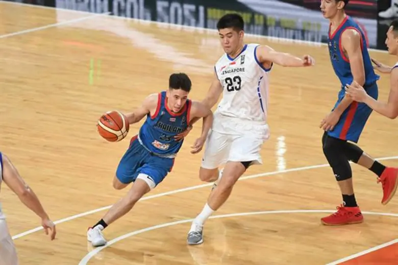 ผลบาส "FIBA Asia Cup 2021 SEABA Pre-Qualifiers" ทีมชาติไทย กับ ทีมชาติสิงคโปร์
