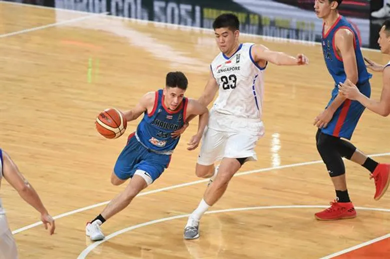 ผลบาส "FIBA Asia Cup 2021 SEABA Pre-Qualifiers" ทีมชาติไทย กับ ทีมชาติสิงคโปร์