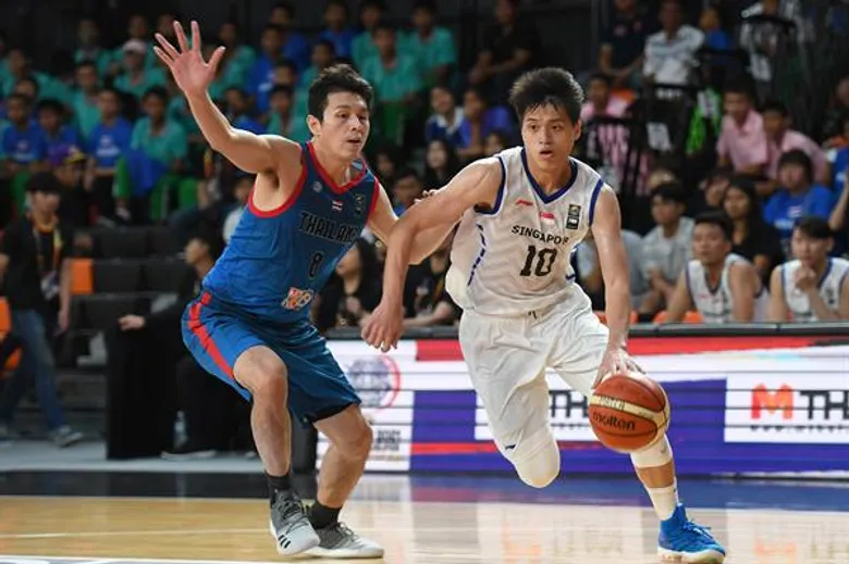 ผลบาส "FIBA Asia Cup 2021 SEABA Pre-Qualifiers" ทีมชาติไทย กับ ทีมชาติสิงคโปร์