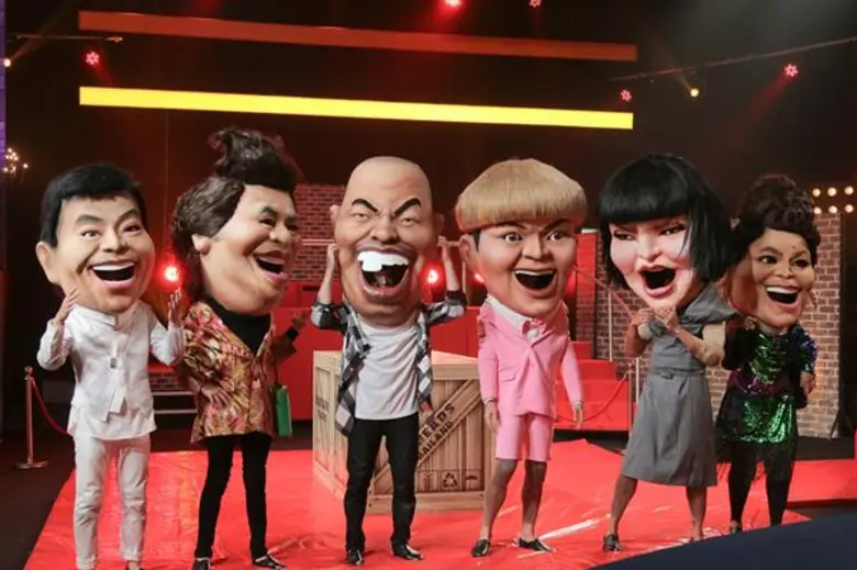 เมื่อ 2 เจ้าของบิ๊กเฮดส์ตัวจริงมาเองความฮาจึงบังเกิด ตั๊ก ศิริพร ปะทะ ดีเจ นุ้ย