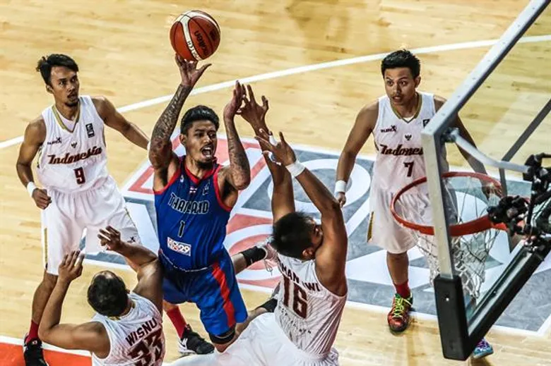 ผลบาส "FIBA Asia Cup 2021 SEABA Pre-Qualifiers" (เกม 3) ทีมชาติไทย กับ ทีมชาติอินโดนีเชีย