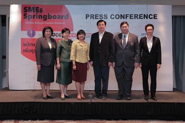 มหาวิทยาลัยศรีนครินทรวิโรฒร่วมกับ UCC Network จับมือพันธมิตรชั้นแนวหน้าตอกย้ำแนวทางพัฒนาธุรกิจสร้างสรรค์พร้อมเปิดตัว CCI และโครงการ Innovation Hubs ในงาน SMEs Springboard: Success through Creative Economy