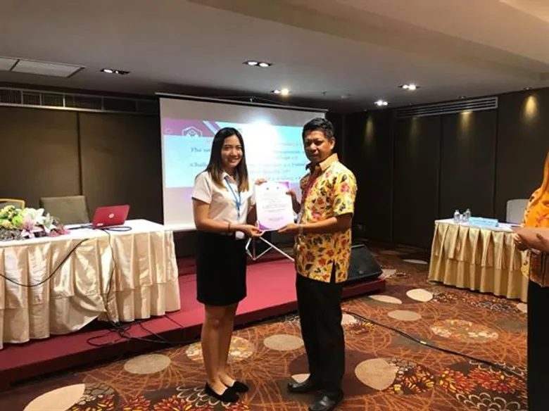 ม.สงขลานครินทร์ ตรัง คว้า The Best Paper Award เวทีประชุมวิชาการระดับชาติทางการจัดการ ครั้งที่ 1