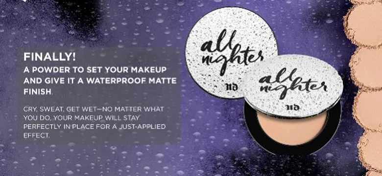 เออเบิน ดีเคย์ ขอแนะนำ “ALL NIGHTER WATERPROOF SETTING POWDER”