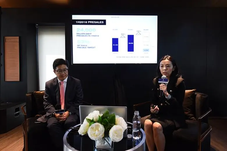 จับตาแสนสิริขยับ!! ประกาศยอดขายสูงสุดในรอบ 34 ปี ชูเป้าหมาย 45,000 ล้านบาท หลังยอดขายทะลัก ครึ่งปีแรกโกยแล้ว 24,000 ล้านบาท โตกว่า 62% แย้มครึ่งปีหลังเตรียมพบปรากฎการณ์แสนสิริทั่วเมืองรอบกรุงเทพฯ
