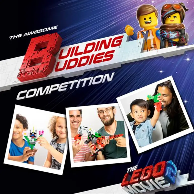 ร่วมแข่งขันค้นหาสุดยอดคู่หูนักต่อเลโก้ สู่เอนด์เครดิตของ THE LEGO MOVIE 2