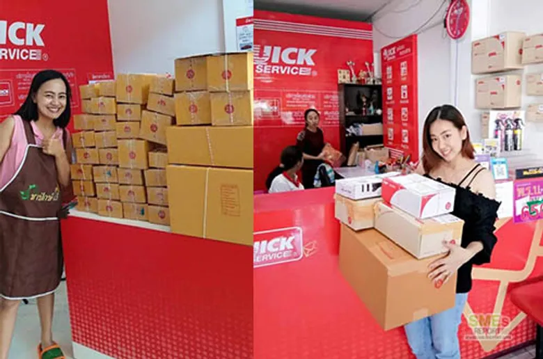 ควิก เซอร์วิส จุดให้บริการ (ServicePoint) สำหรับแม่ค้าออนไลน์รุกขยายแฟรนไชส์ ตั้งเป้า 3 ปี เปิด 1,000 สาขา ครอบคลุมทั่วไทย