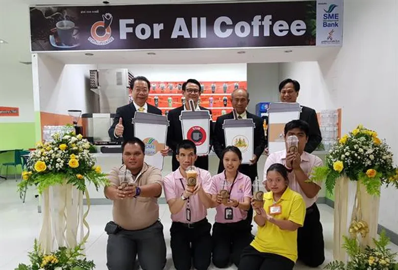 SME Development Bankสร้างอาชีพ'บุคคลออทิสติก’ จัดสรรพื้นที่เปิดร้านกาแฟ มอบโอกาสแจ้งเกิดธุรกิจใหม่