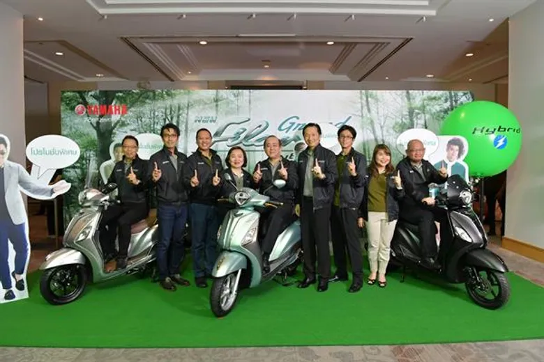 ยามาฮ่ารุกตลาดไตรมาส 3 เปิดตัวรถจักรยานยนต์ไฮบริดครั้งแรก ในประเทศไทยกับ “ยามาฮ่า แกรนด์ ฟีลาโน่ ไฮบริด”