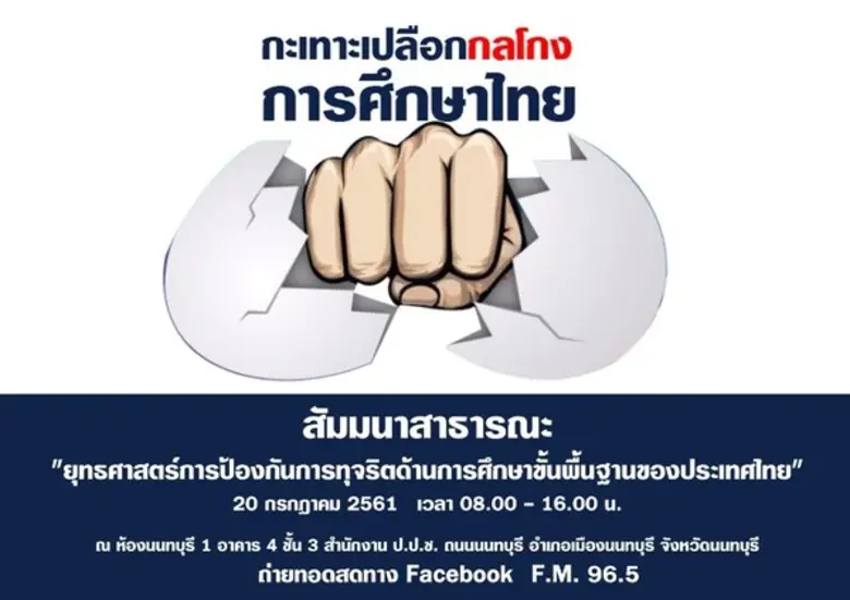 สำนักงาน ป.ป.ช. นำโดย คณะผู้เข้าร่วมอบรมห...