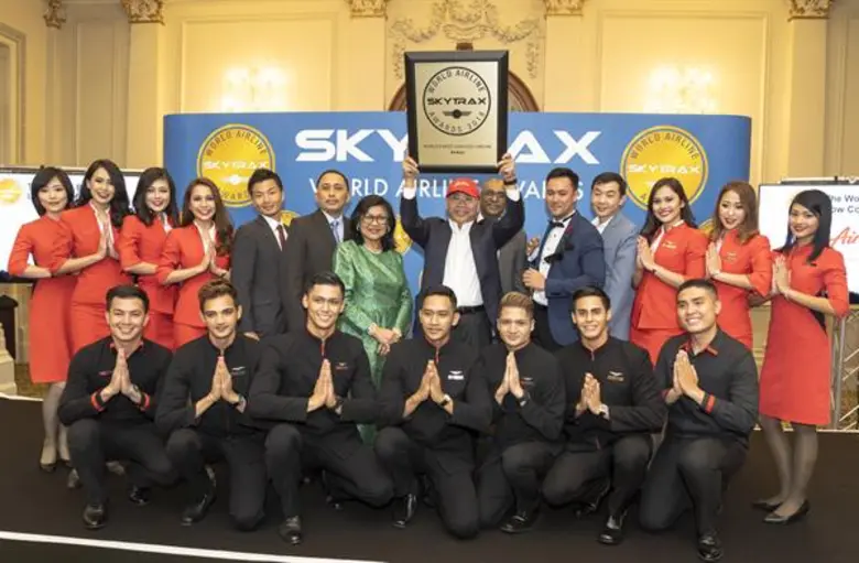 แอร์เอเชียได้รับรางวัลสายการบินราคาประหยั...