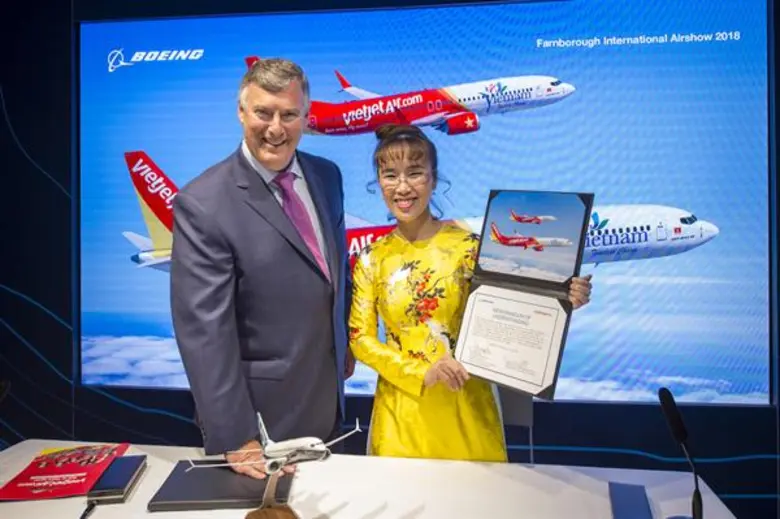 ภายในงาน Farnborough International Airsho...